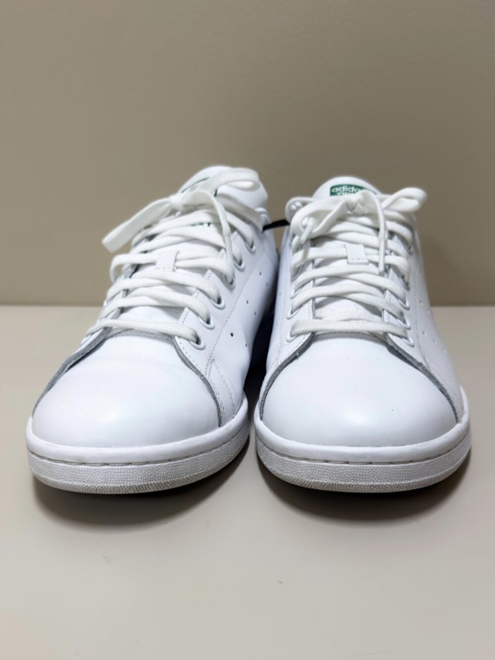 Adidas Stan Smith Mens Size 11 White Green USED TWICE - Picture 5 of 9